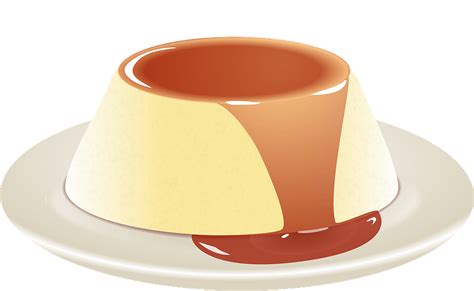 Caramel Pudding Dessert Clipart Free Download Transparent Png Creazilla