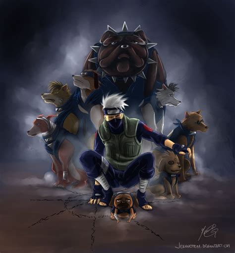 Kakashi And His Dogs