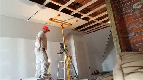 Cool Installing Drywall Ceiling In Basement References Backpack Beach