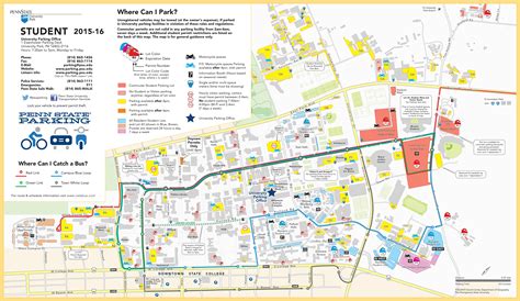 Penn State University Park Campus Map