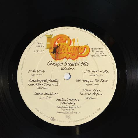 Chicago Chicago Ix Chicagos Greatest Hits 890 ₽ купить виниловую