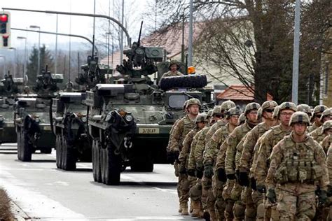 Us Military Officials Aim To Bolster Troop Presence In Europe Wsj