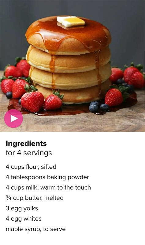 Super Fluffy Pancakes With Images Cooking And Baking