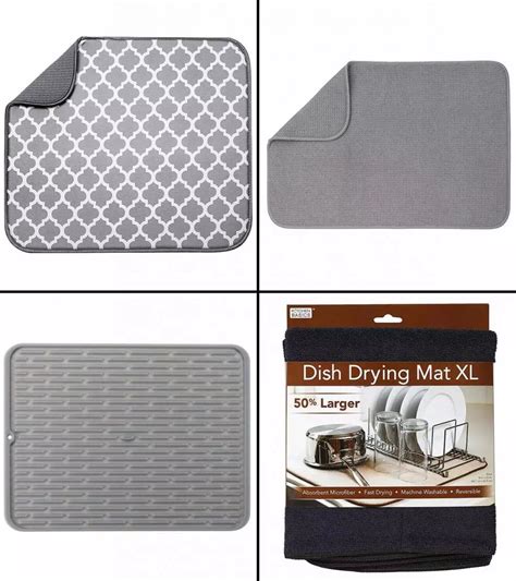 16 Best Dish Drying Mats To Keep Your Countertop Clean In 2022