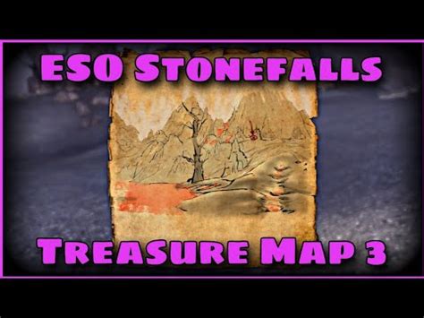 Eso Stonefalls Treasure Map Treasure Map Locations Youtube