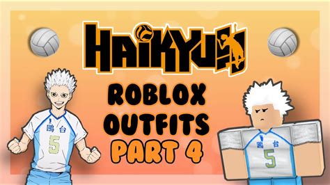 Haikyuu Roblox Outfit Ideas Part 4 Anime 🏐 Youtube