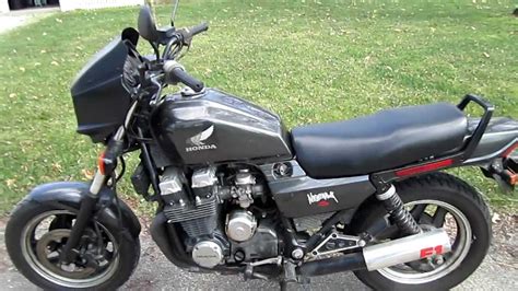 Hydraulic clutch , 6 speed (5 with an overdrive) , shaft drive. 1984 Honda CB700SC Nighthawk Startup - YouTube