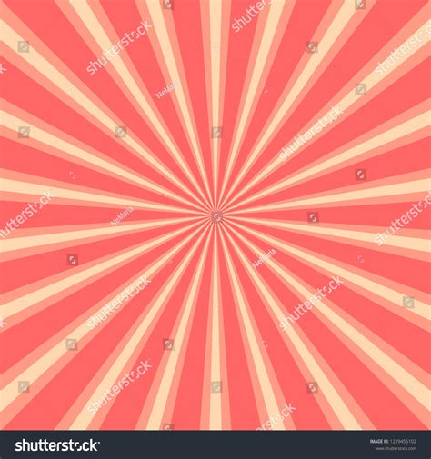 Sunlight Abstract Background Red Burst Background Stock Vector Royalty