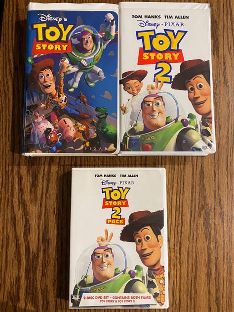 Toy Story 2 Pack Vhs And Dvd By Richardchibbard On Deviantart