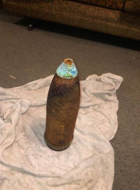 Bomb Squad Called After Man Brings Home Live Wwii Artillery Shell Found