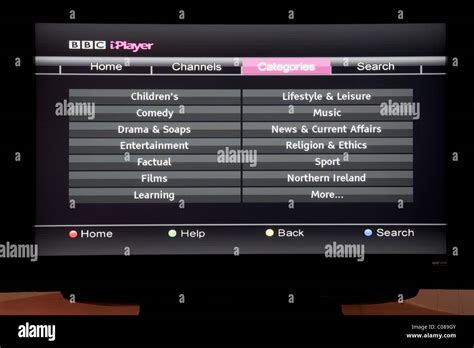 Bbc Iplayer On Hi Res Stock Photography And Images Alamy