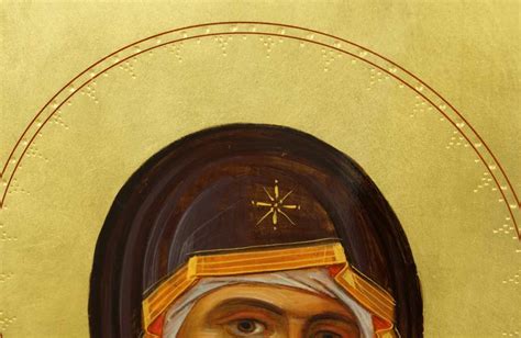 Mother Of God Hodegetria Hand Painted Icon Blessedmart