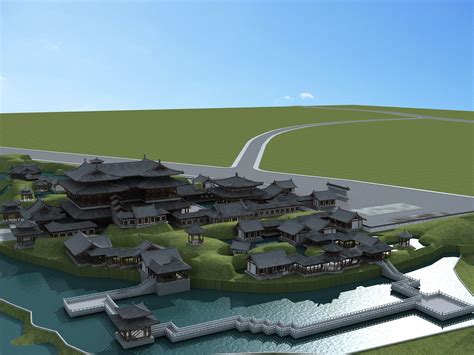 3d Model Chinese Ancient Architecture 7 Turbosquid 2057564