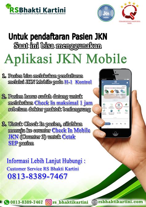 Pelayanan JKN Mobile dengan RS Bhakti Kartini - RS Bhakti Kartini