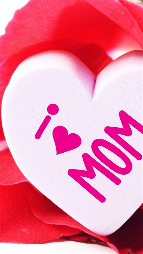 I Love Mom Love Mom Heart Hd Phone Wallpaper Pxfuel