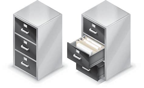 File Cabinet Clip Art Vector Images And Illustrations Istock