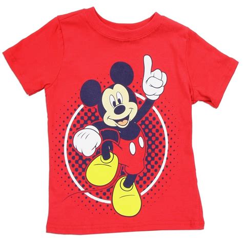 Color Red Sizes 2t 3t 4t Made From 100 Cotton Brand Disney Mickey Mouse Mickey Mouse Outfit