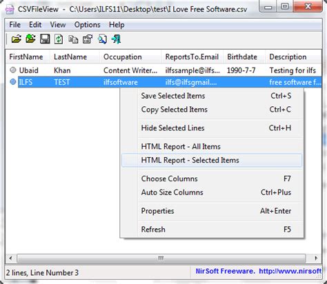 5 Free Csv File Reader Software For Windows