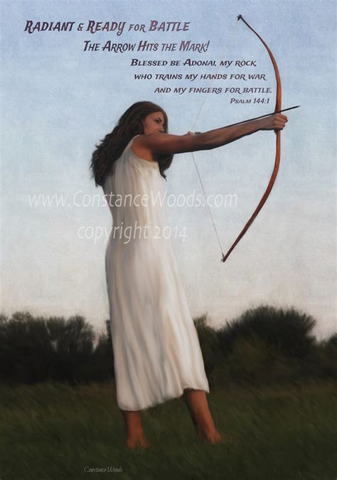 Radiant Archer Prophetic Art Of Constance Woods