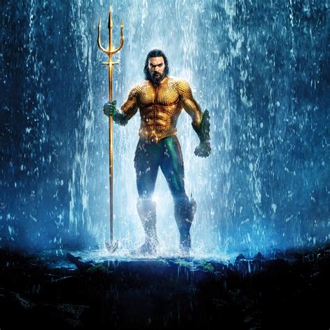 Free Download Download 2248x2248 Wallpaper Aquaman Jason Momoa Poster