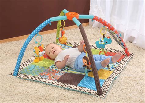 Infant baby musical play mat activity gym playmat soft mat with hanging toys. Baby Activity Center Gym Play Soft Mat Kids Infant Toddler ...