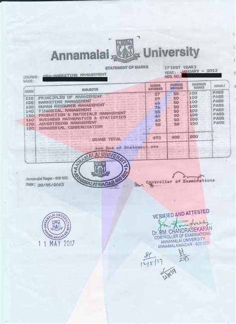 Anna University Degree Certificate Online Certificate Border Images