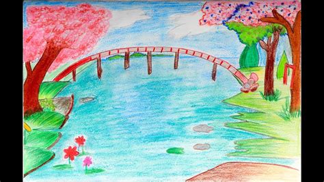 Spring Season Painting At Explore Collection Of