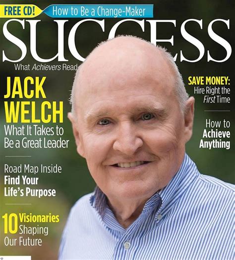 Jack Welch Success Magazine Success Secret To Success