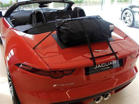 Jaguar F Type Luggage Rack Options In Black Or Chrome