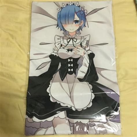 Rezero Anime Rem Lem Pillow Case Hobbies And Toys Memorabilia