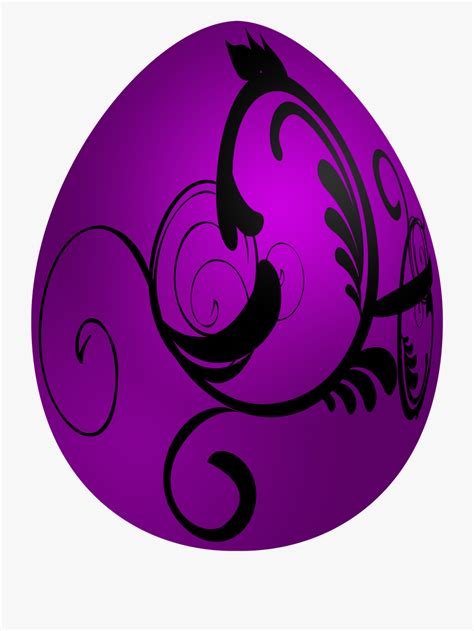 Easter Purple Deco Egg Png Clip Art Easter Egg