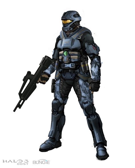 Odst Battle Armor Halo Nation — The Halo Encyclopedia Halo 1 Halo