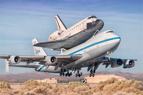 Ottosen Photography Nasa Boeing 747 123 Shuttle Carrier Aircraft Sca