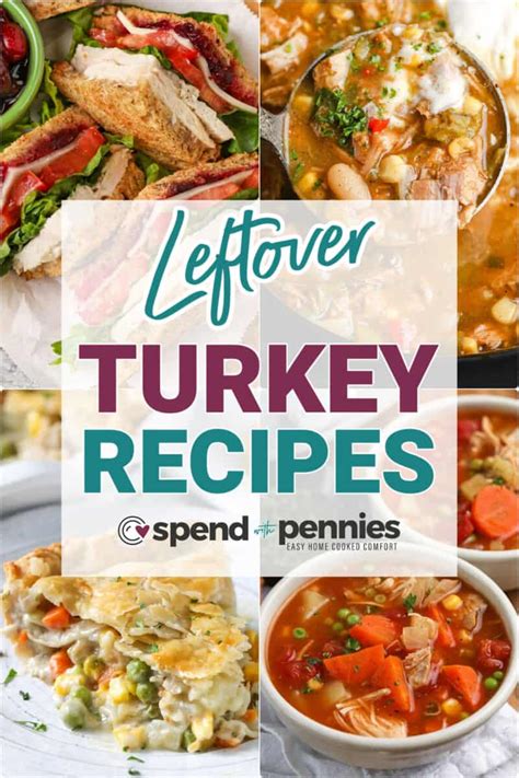 Leftover Turkey Recipes Spend With Pennies