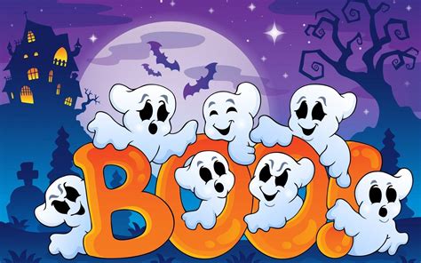 It begins the observance of allhallowtide, the time in the liturgical year dedicated to remembering the dead, including saints (hallows), martyrs, a. Halloween Ghosts Wallpapers - Wallpaper Cave