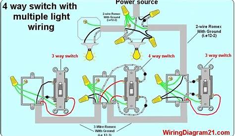 four way circuit diagram