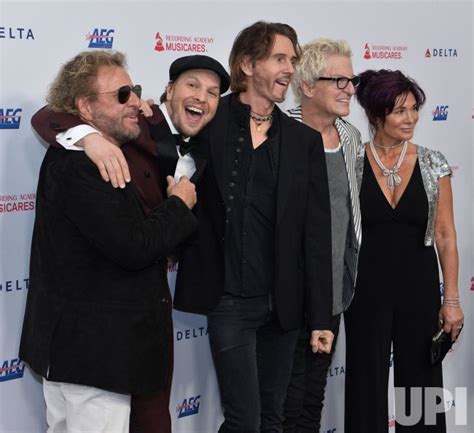 Reo Speedwagon Band Members Attend The Musicares Person Of The Year