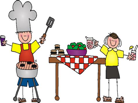 Animated Funny Barbecue Guy Bbq  Animation Clipart Best Clipart Best