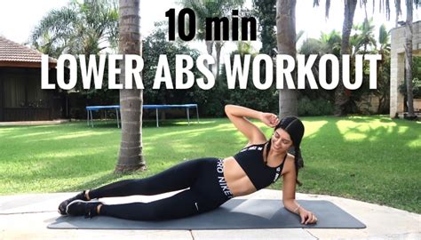 10 Min Lower Abs Workout Gymslee