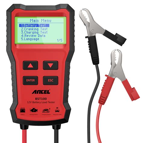 This battery and alternator tester is 12 volt, direct current. Ancel BST100 Car Battery Tester OBD2 12V Cell Cranking ...