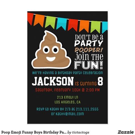 Pin On Funny Birthday Invitations
