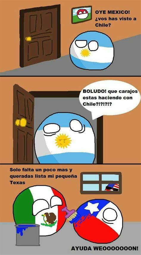 Los memes políticos están bien, pero la política en memes no. Mexico x Argentina x Chile - CountryHumans