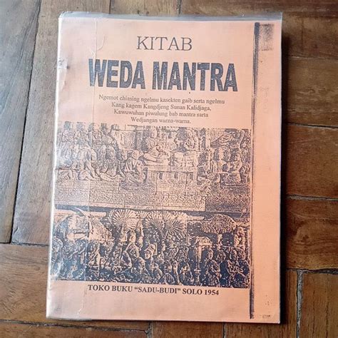 Jual Kitab Weda Mantra Shopee Indonesia