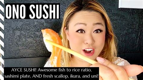 All You Can Eat Sushi Ono Sushi In Las Vegas Youtube