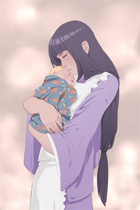 Hinata And Baby Boruto Hinata Hyuga Wallpaper Fanpop