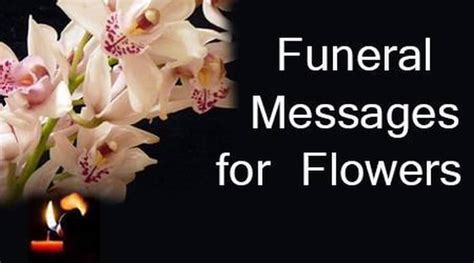 Messages What To Write On Funeral Flowers 75 Messages To Write On