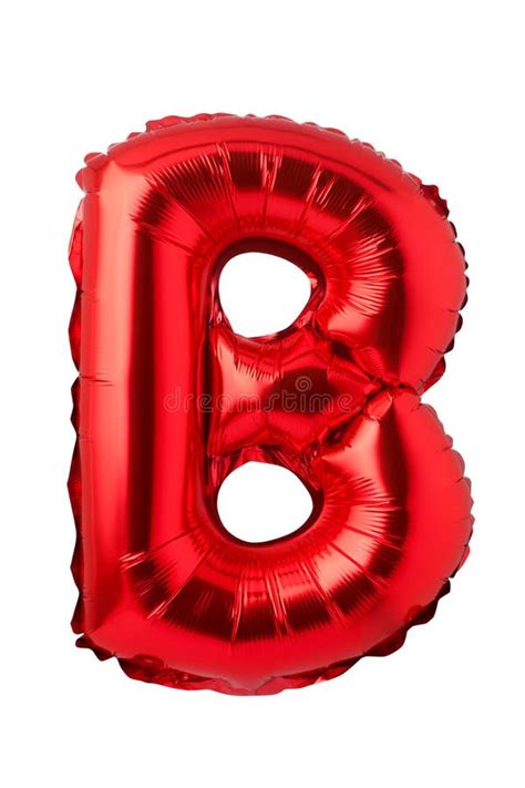 Letter B Of Red Balloons Stock Image Image Of Greeting 157622139
