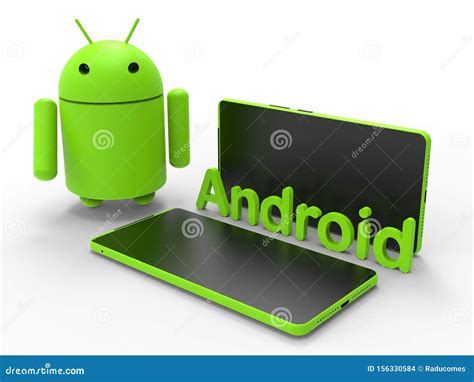Android Operating System For Smartphones Editorial Stock Image