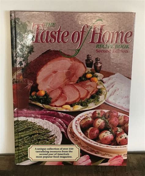 The Taste Of Home Recipe Book By Reiman Publications Staff
