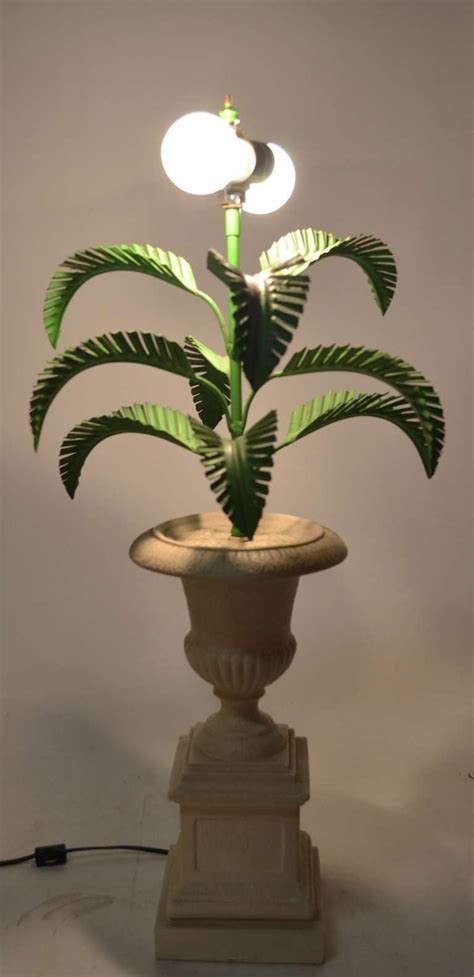 Check spelling or type a new query. Metal Palm Tree Lamp Mounted in Campagna Urn form base For ...